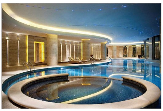 Gym and bath center