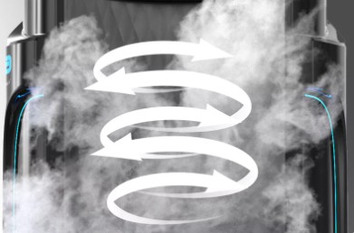 Temperature display and control panel of liquid nitrogen cryotherapy chamber