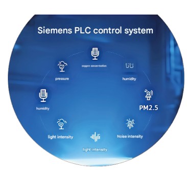 Medical oxygen concentrator unit