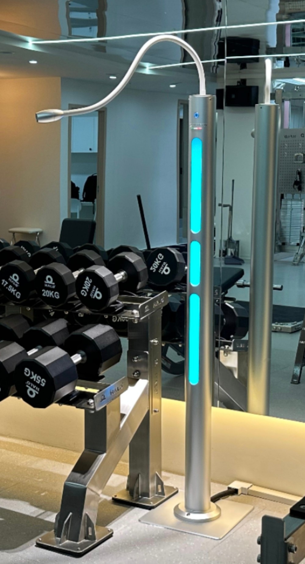 VIP personal training oxygen setup