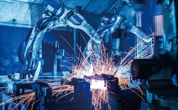 Robotic welding process